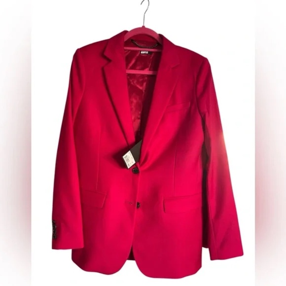 The Kooples Wool SUIT JACKET size M NWT $545 - Picture 11 of 12